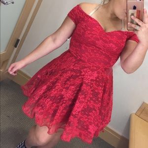COPY - red homecoming dress